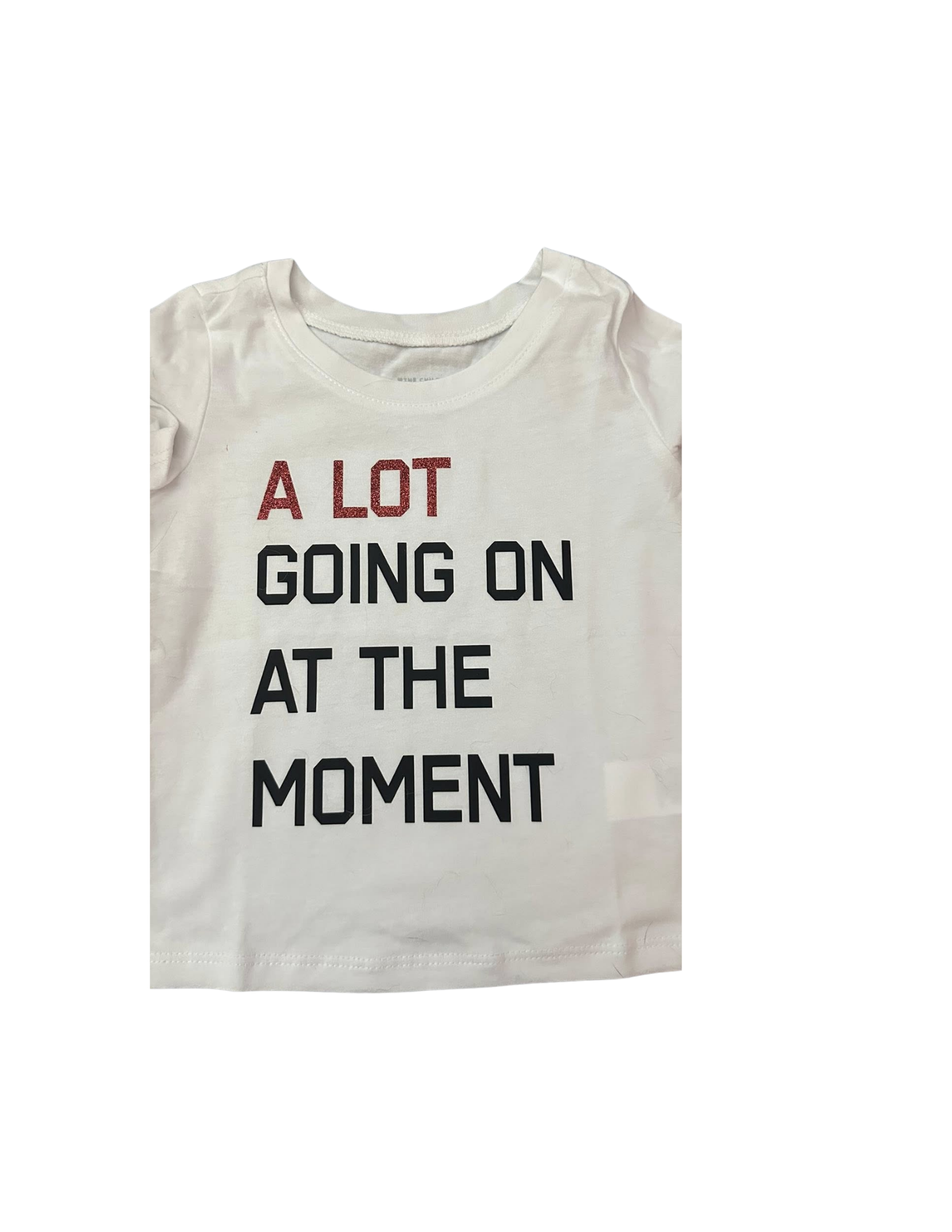 A lot going on at the moment kids tee