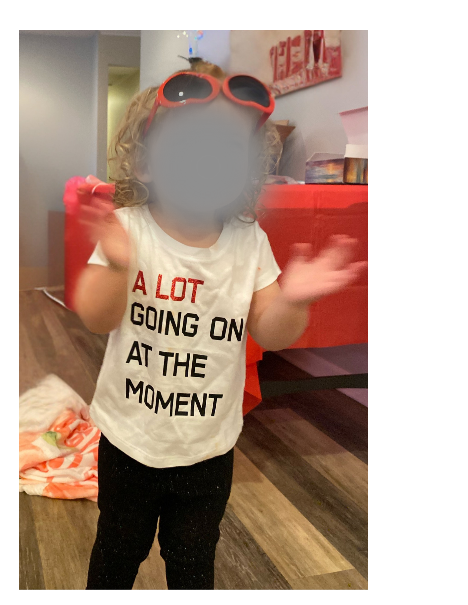 A lot going on at the moment toddler tee detail